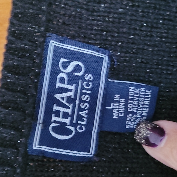 Classic Vneck sweater size L - Picture 3 of 4